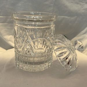 Shannon Crystal by Godinger “Freedom Biscuit Jar -BNWOT